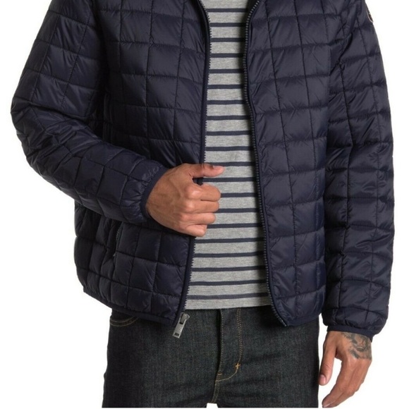 UGG Men SIZE XL Joel Packable Quilted Puffer Jacket NAVY BLUE - Picture 4 of 15